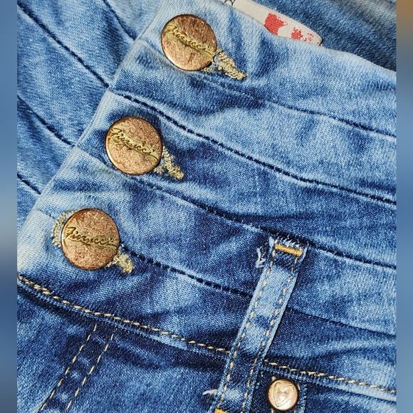 Vintage Fiorucci Skinny Crop Jeans - Picture 6 of 10